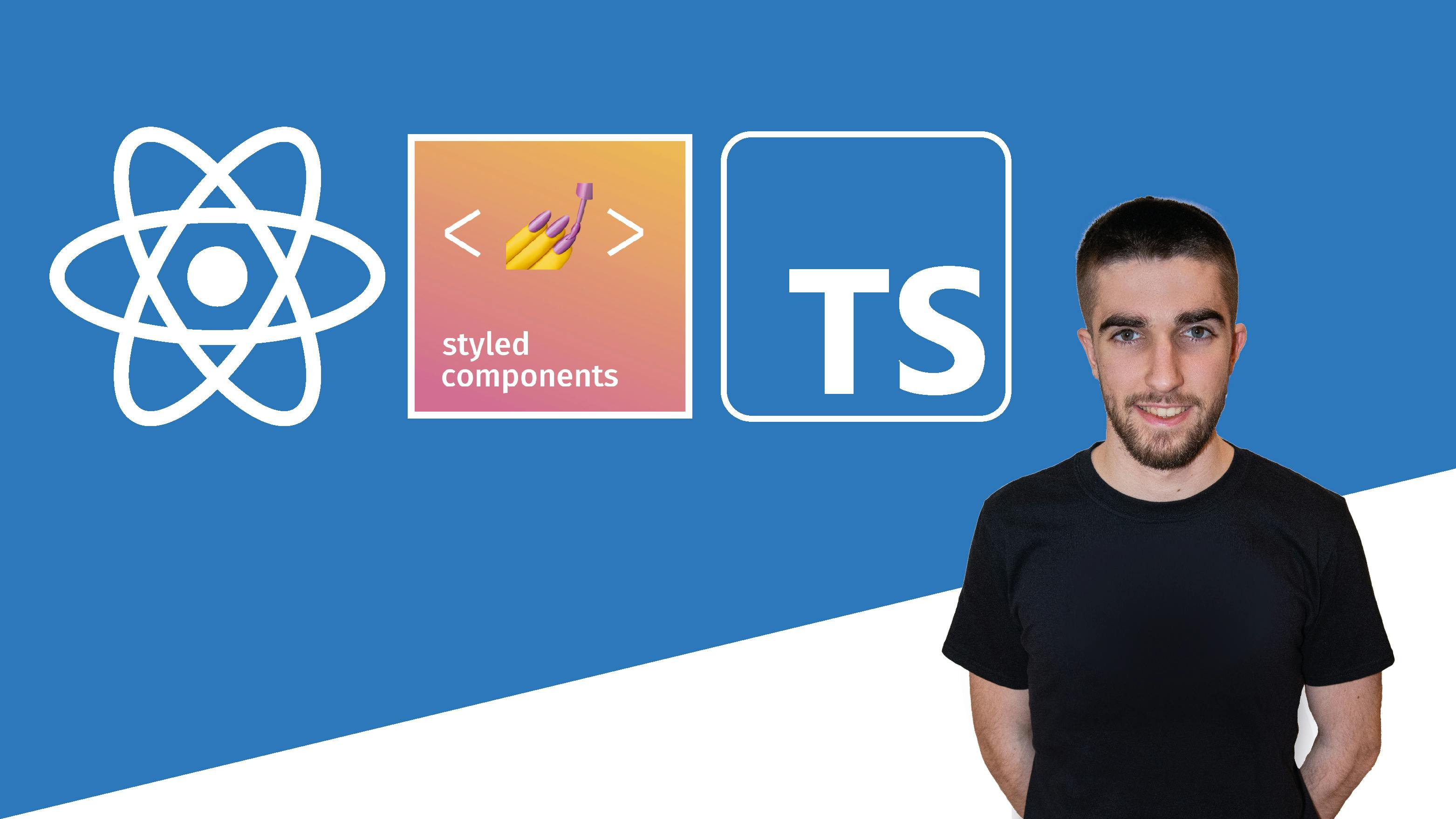 (-50%) React, Typescript e Styled Components: da zero a webapp!